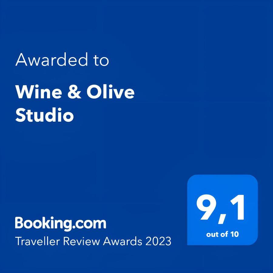 Wine & Olive Studio Геракини Екстериор снимка